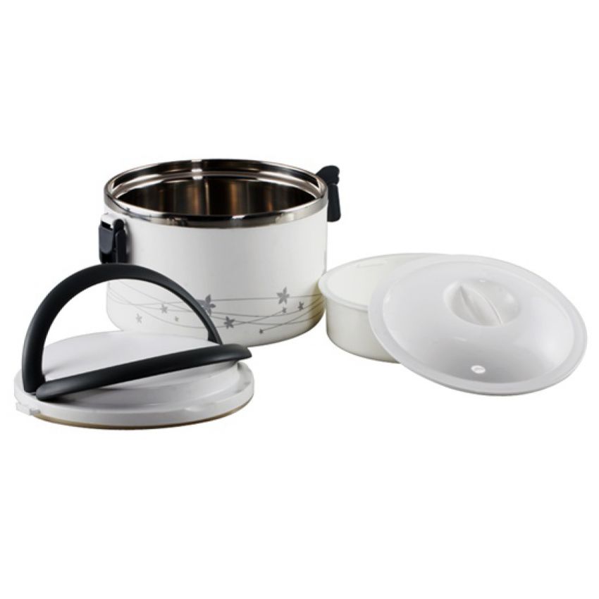Single Layer Stainless Steel Round Lunch Box