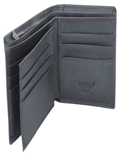 New Imperial Horse Black Wallet