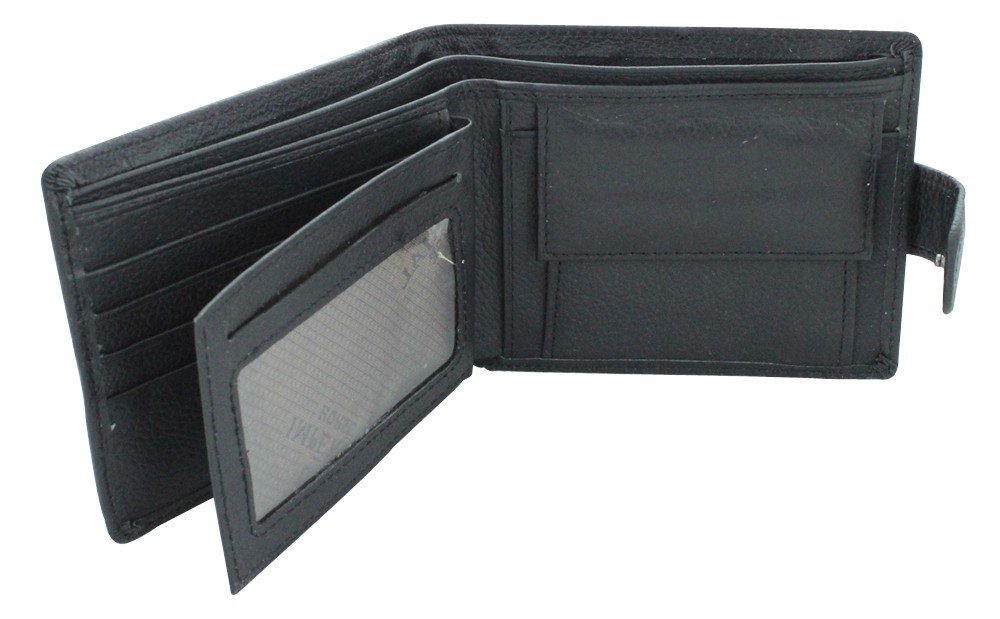 New Imperial Horse Black Wallet With Flap Clip in Pakistan | Hitshop